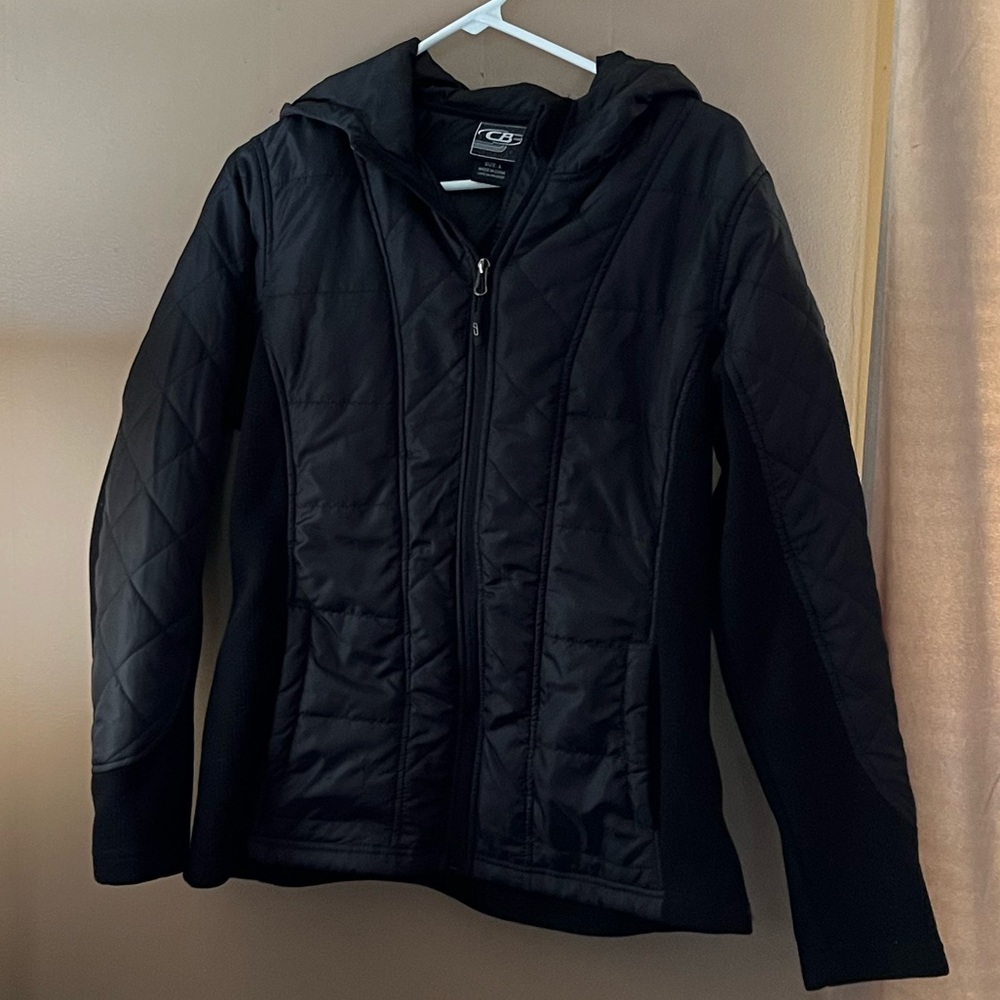 CB Black Jacket - Hooded